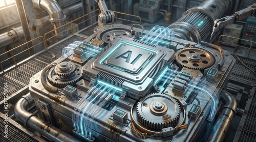AI Processor Embedded in Industrial Machinery