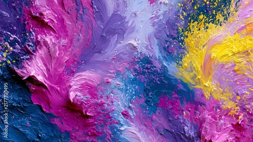 Vivid and Textured Abstract Background