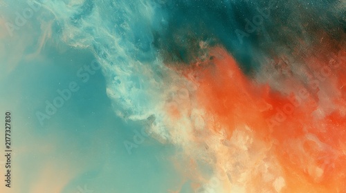 Vivid Cosmic Marble Texture