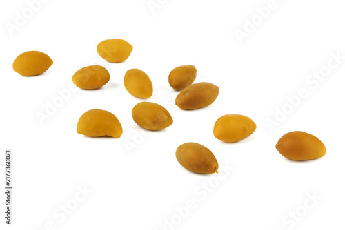 Naklejka Green olives isolated
