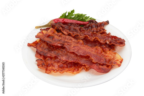 Slices of bacon