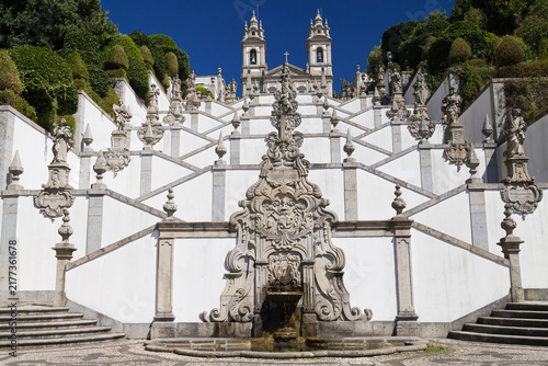 Baroque Staircase at Bom Jesus do Monte