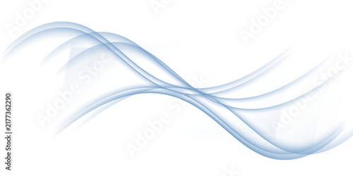 Art & IllustrationAbstract Background, Transparent Waved Lines. Soft Blue Smoke Wave BG. Colorful Gradient Flowing Wavy Lines. Vector illustration.