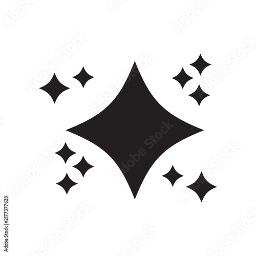 Sparkle stars icon. Twinkle stars icons. park glitter symbol. magic party light. Shining stars collection. flash stars sign
