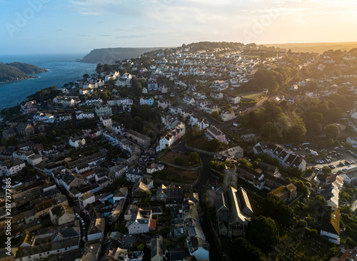 Obraz na płótnie Salcombe at Sunset - Devon, UK