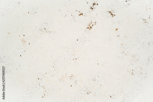 Full frame background texture of sharp bright beige travertine stone surface with natural porous holes and copy space