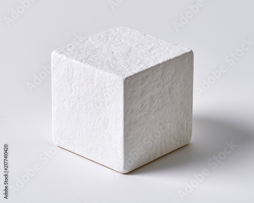 Obraz na płótnie White Cube in Plain Light