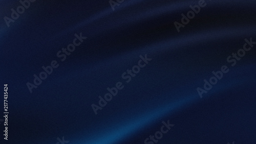 Dark blue fabric texture with soft waves and elegant folds