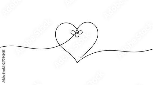Heart with Arrow and Rope Cable Design, Romantic Love Symbol Illustration for Valentine’s Day, Celebration, Gift, Necklace, Decoration and Modern Vector Concept