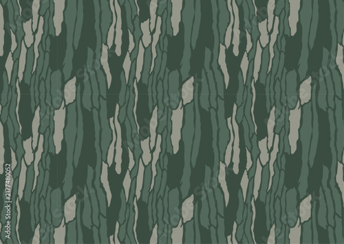 Tree Bark Camo Seamless Pattern