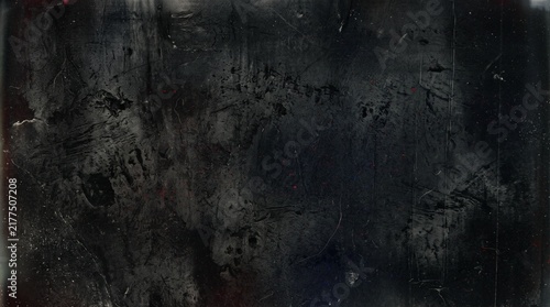 Dark Grungy Textured Surface Background