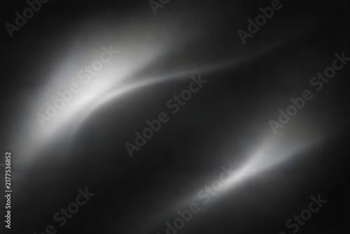 Fotografía Abstract smoky light streaks on a dark background ethereal glowing wisps for atm