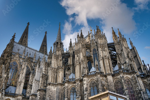 Foto Cologne Cathedral is a Gothic-style Catholic church located in the center of the German city of Cologne, in the state of North Rhine-Westphalia