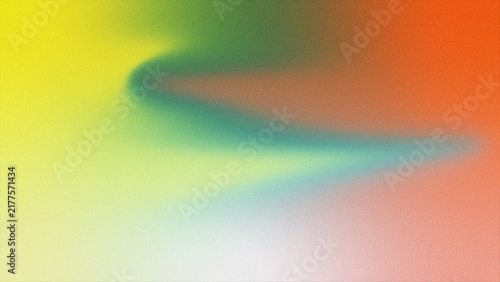 Фотография Abstract background with soft blended gradients of yellow green and orange color
