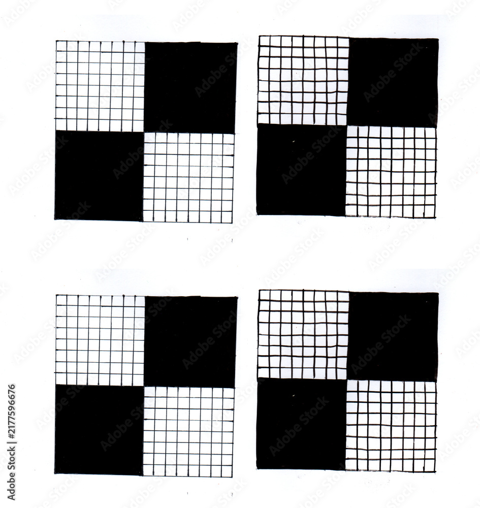 Fototapeta premium black and white checkered flag