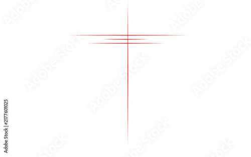  Red Cross Light Streak Glowing Abstract Vector Background Design