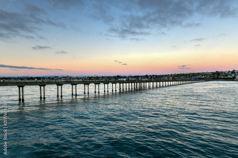 Obraz premium Ocean Beach Pier - San Diego, California