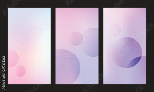 Colorful Abstract Vector Background with Modern Banners and Creative Business Design Elements