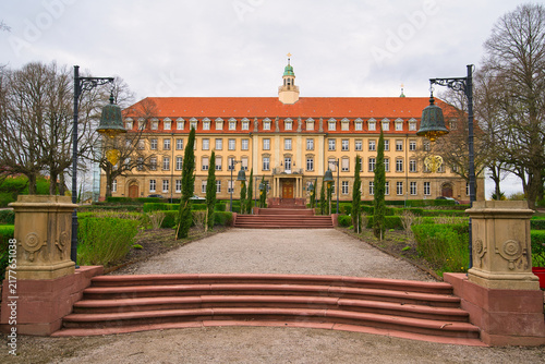 monastery building of sasbach near black forest