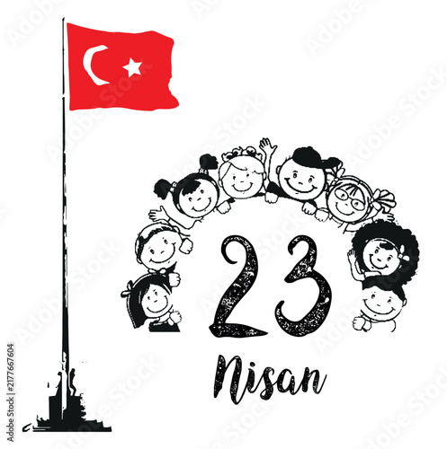 23 April is celebrated by Turkish National Sovereignty And Children’s Day