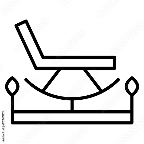 Lawn Chair Icon