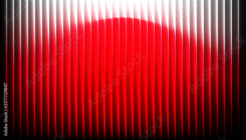 Abstract background with vertical lines and a glowing red circular gradient effect for modern digital design