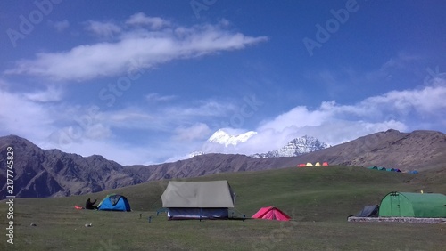 Bedani Bugyal on the way to Roopkund Trail , trekker use to hold there for day .