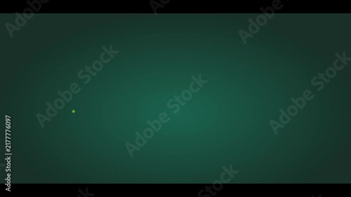 Gummy Ribbons Flowing Green Jelly Looping