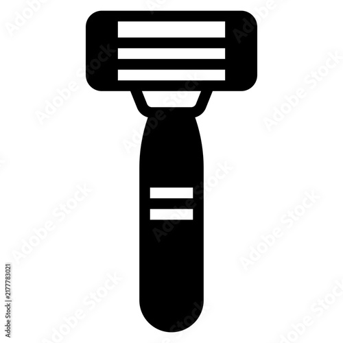 Vector Razor Icon Svg Style for User Interface Design