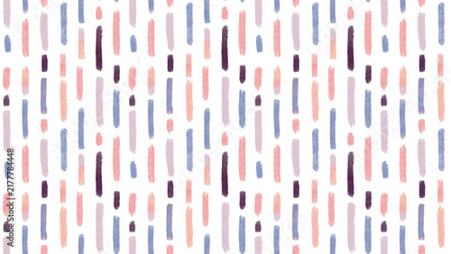 手描きのカラフル縦縞ストライプ模様背景