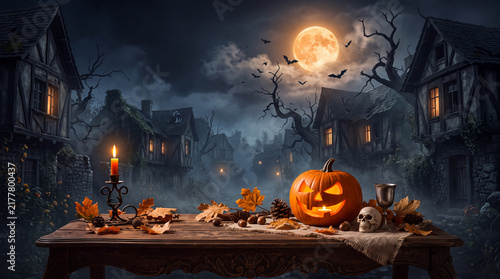 Professional Halloween Image 0016 Commercial Scene