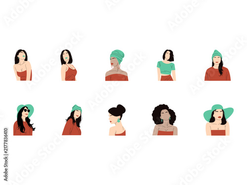 Aesthetic Woman Illustration