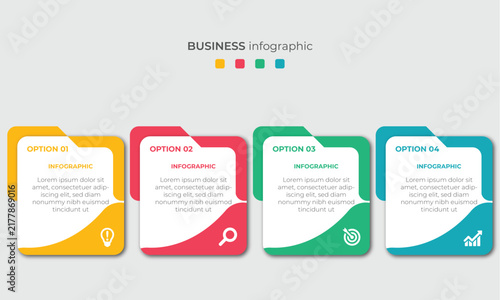 Steps Timeline Infographics Images Template Design