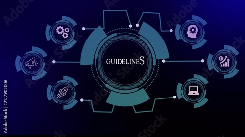 Corporate Guidelines and Policy Compliance Strategy Animation