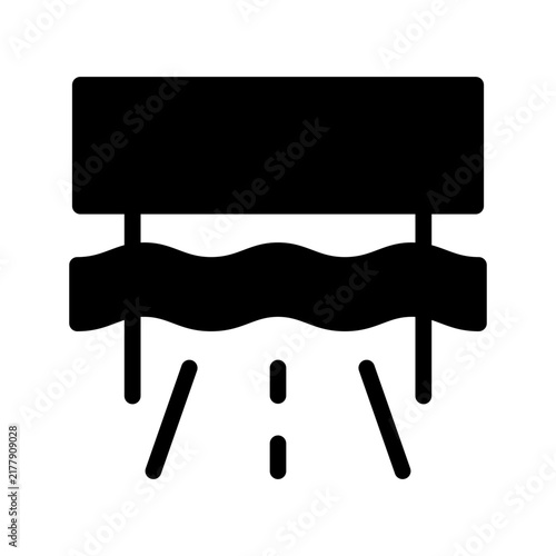 Принти на полотні Ended Icon Vector Symbol Design Illustration