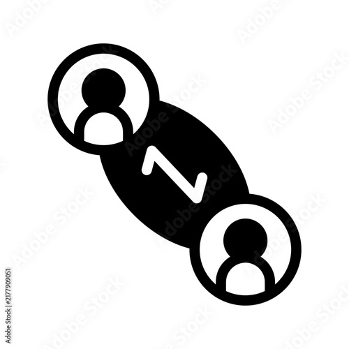 Freinds Icon Vector Symbol Design Illustration