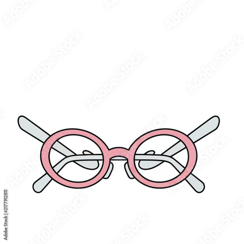 Pink Round Eyeglasses