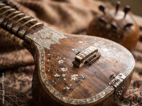 Obraz na płótnie Traditional Indian Sitar