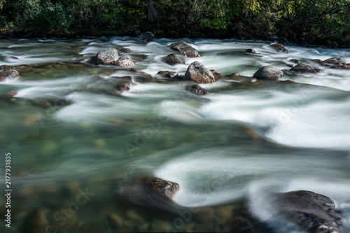 Fotografía Palmer Alaska nature landscape at Little Susitna River and forest in Talkeetna M