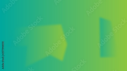 Fotografía Vibrant green abstract background presenting soft geometric shadows and color tr