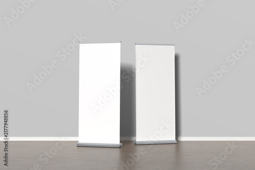 Rollup Banner Blank Mockup