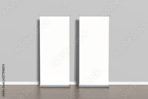 Rollup Banner Blank Mockup