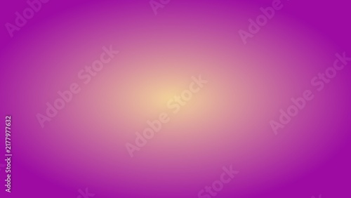 Horizontal Radial Gradient Background Transitioning from Warm Yellow Gold Center through Deep Violet Magenta to Rich Purple Base with Vignette