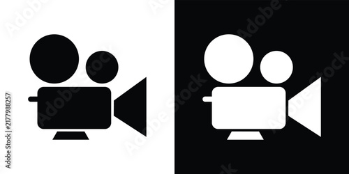 Minimalist of a person with glasses and a light bulb head concept person silhouette concept abstract