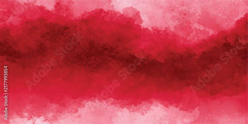 Foto An abstract watercolor wash of vibrant red and pink hues creates a dramatic and emotive backdrop, perfect for expressive design and artistic endeavors