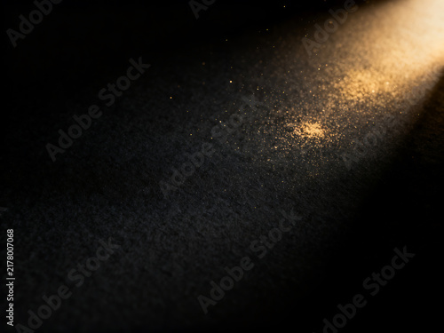Dramatic Light and Shadow in Darkness with Abstract Fire, Flash, Space Texture and Night Pattern for Cinematic Video and Modern Design Background