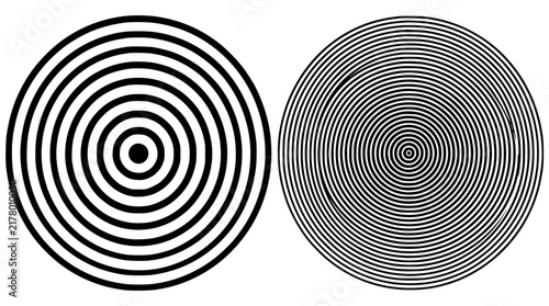 Two circular geometric patterns 202609021052 set with simple line art design featuring line art, illustrations, graphic resources with vector and design elements