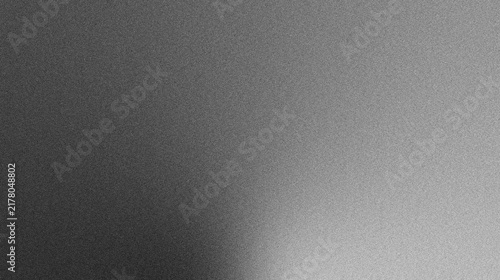 Minimal Gray White Grainy Gradient Background with Soft Diffused Light and Shadow, Neutral Abstract Monochrome Texture