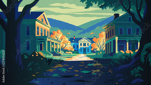 night city landscape