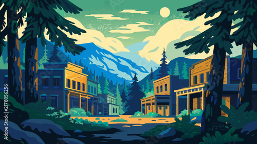 night city landscape